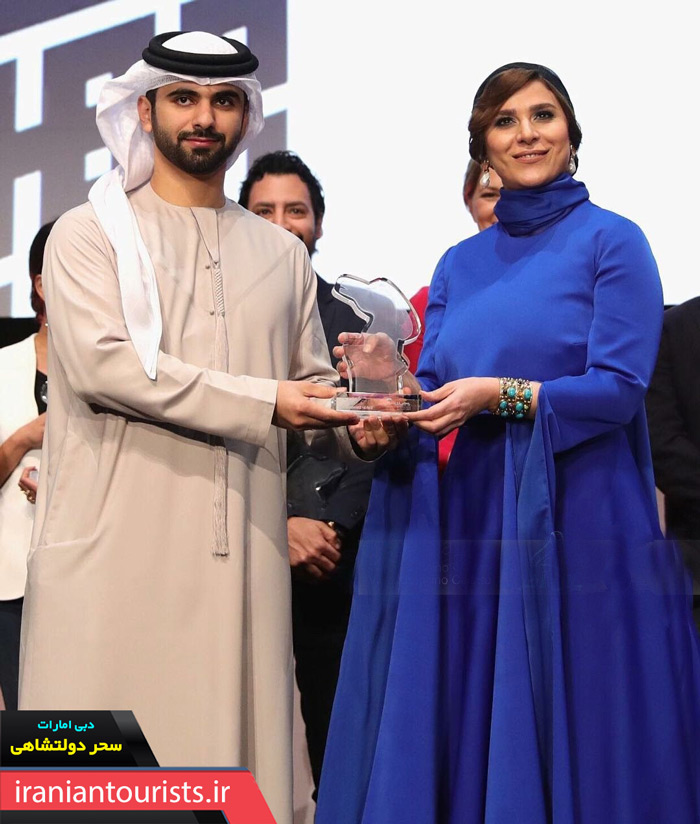 سحر دولتشاهی در جشنواره فیلم دبی کشور امارات