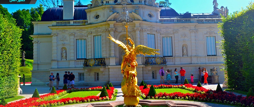تصویری از کاخ لیندرهوف ، کاخ زیبایی در کشور آلمان
